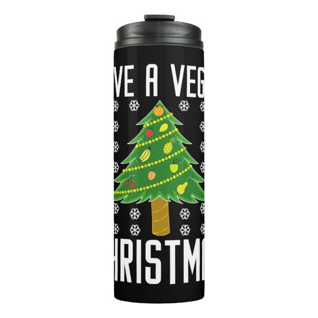 Garrafa Térmica tem um natal vegano (Frente)
