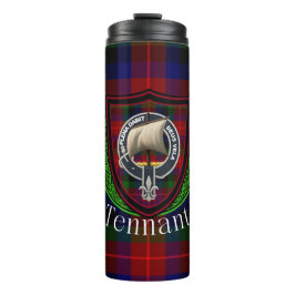 Garrafa Térmica Tennant Scottish Clan Tartan & Crest