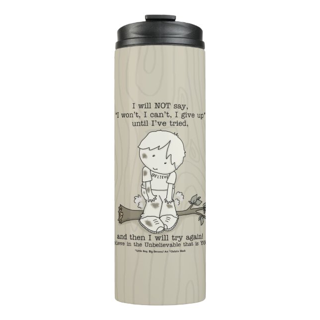 Garrafa Térmica Tentará Novamente (Frente)