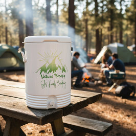 Garrafa Térmica Terapia da natureza Acampamento familiar personali