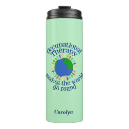 Garrafa Térmica Terapia ocupacional faz o mundo girar