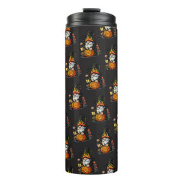 Garrafa Térmica Térmica Gnome de Halloween