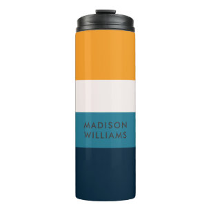 Garrafa Térmica Término de distribuição horizontal do bloco de cor