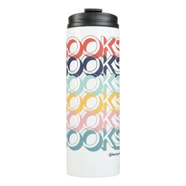 Garrafa Térmica Termo Books (Frente)