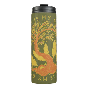 Garrafa Térmica Terra é Minha Igreja, Natureza é minha Religião