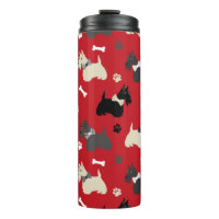 Terrier Paws e Bones Red