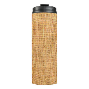 Garrafa Térmica Textura de pano de proteção para fundo