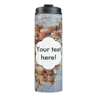 Garrafa Térmica Textura de pintura a descascar