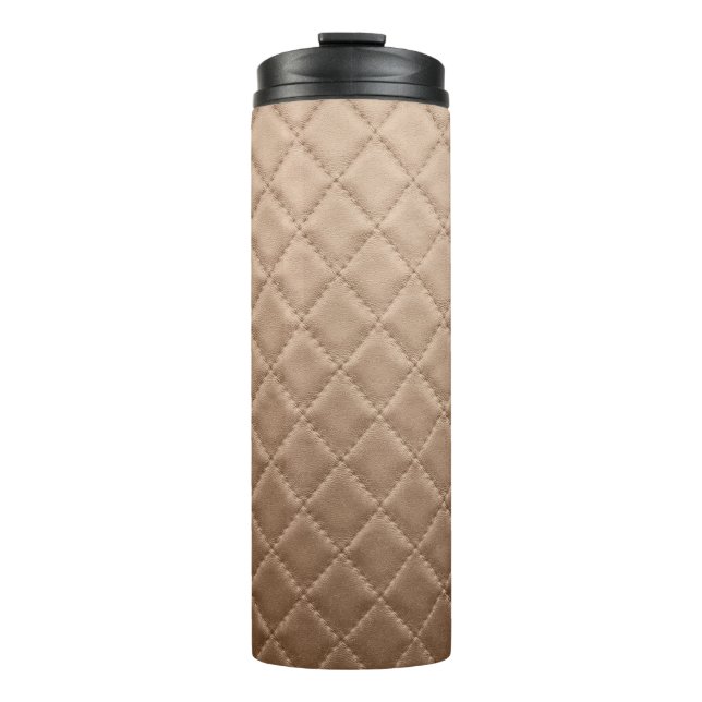 Garrafa Térmica Textureather, padrão, abstrato, animal, (Frente)