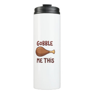 Garrafa Térmica Thanksgiving Turkey Gift Funny