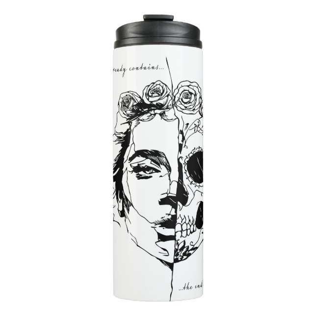 Garrafa Térmica The beginning already contains the end (Frente)