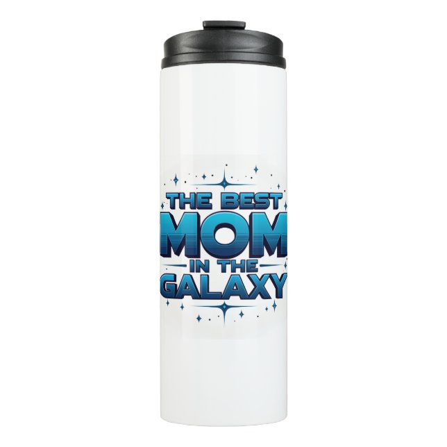 Garrafa Térmica The Best Mom in the Galaxy Travel Thermal Tumbler (Frente)