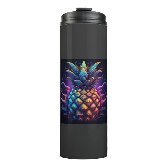 Garrafa Térmica The Famous Mandelbrot Pineapple (Frente)
