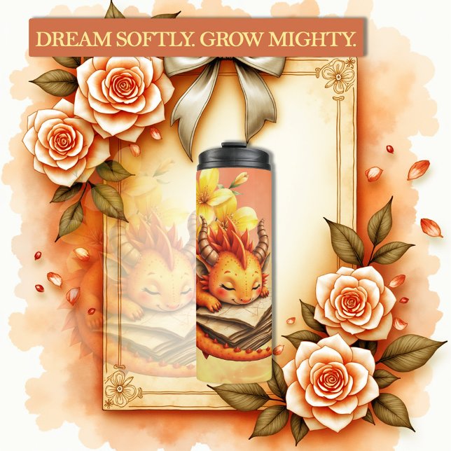 Garrafa Térmica The Little Mystic Dragon.  (Criador carregado)