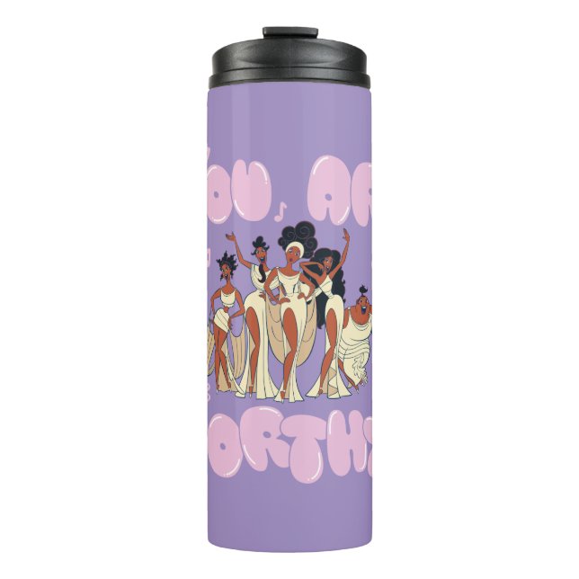 Garrafa Térmica The Muses - You Are Worthy Thermal Tumbler (Frente)