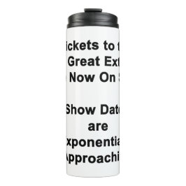 Garrafa Térmica The Sixth Great Extinction Thermal Tumbler