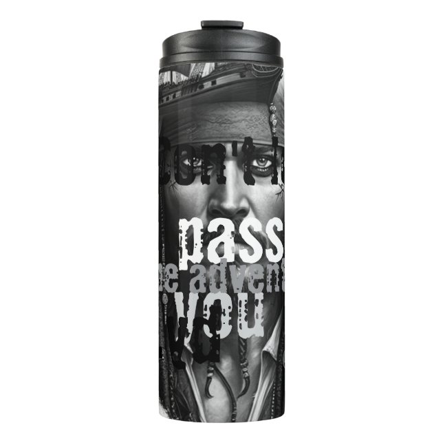 Garrafa Térmica Thermal mug with street art design (Frente)