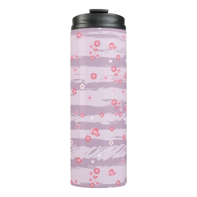 Garrafa Térmica Thermal Tumbler – Butterfly Garden (Frente)