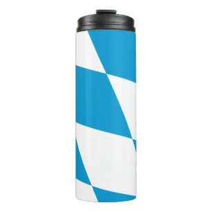 Garrafa Térmica Thermal Tumbler com bandeira da Baviera, Alemanha