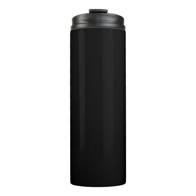 Garrafa Térmica Thermal Tumbler Solid Black (Frente)