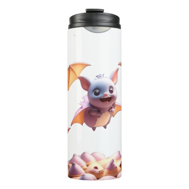 Garrafa Térmica Thermal Tumblers - Cute Halloween Art (Frente)