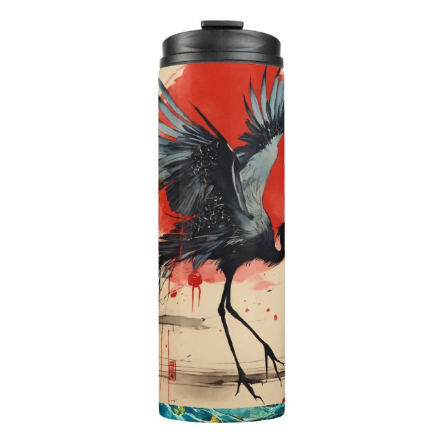 Garrafa Térmica ThermoGuard: seu companheiro quente/frio" (Frente)