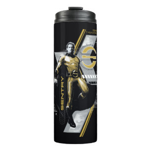 Garrafa Térmica Thunderbolts*   Gráfico do Personagem Sentry