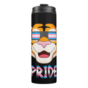 Garrafa Térmica Tiger Transgender Flag Lgbt