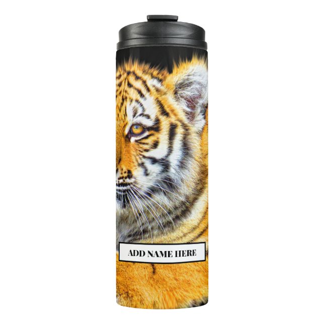 Garrafa Térmica Tigre Personalizado (Frente)