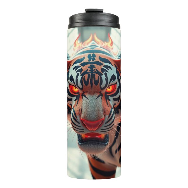 Garrafa Térmica Tigre Selvagem (Frente)