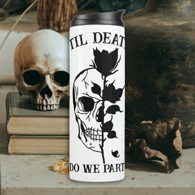 Garrafa Térmica Til Death Do Us Party Gift For Bridesmaid Custom (Criador carregado)