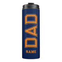 Típica design cor de laranja simples fundo azul
