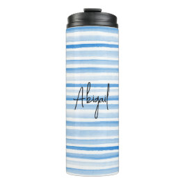 Garrafa Térmica TIravel Mug personalizado de aquarela