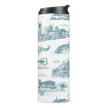 Toile de Nashville Crepúsculo em Branco