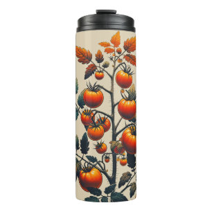 Garrafa Térmica Tomate Plant I Love Tomates Art