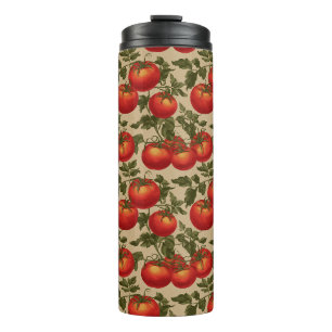 Garrafa Térmica Tomates em Estilo Vintage