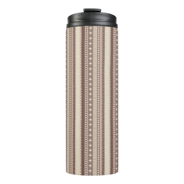 Garrafa Térmica Tons naturais da Terra (Frente)