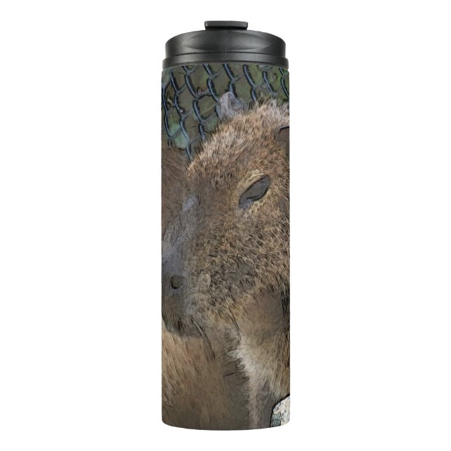 Garrafa Térmica toony Capibarah (Frente)