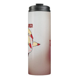 Garrafa Térmica Toque personalizado da visão de triquete