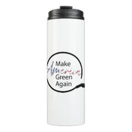 Garrafa Térmica Torne a América Verde novamente Carregador de Veíc