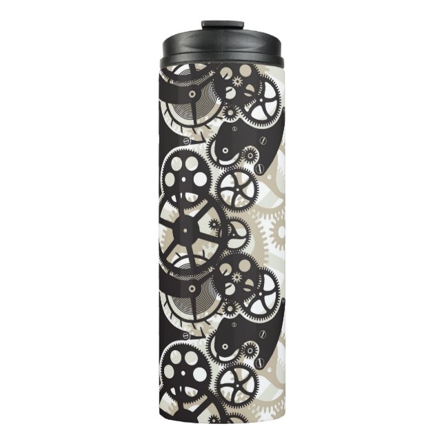 Garrafa Térmica Trabalho das rodas da roda denteada (Frente)