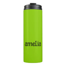 Trendy Bright Green Personalizado