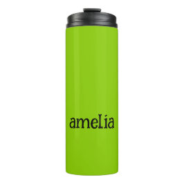 Garrafa Térmica Trendy Bright Green Personalizado