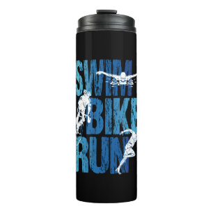 Garrafa Térmica Triathlon - Natação Bike Run
