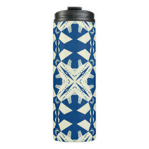 Garrafa Térmica Tribal like asian feel seamless pattern, abstract