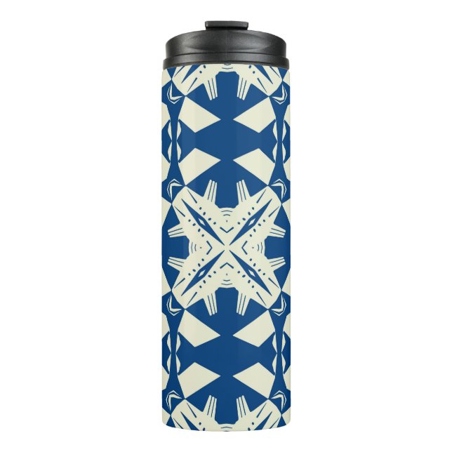 Garrafa Térmica Tribal like asian feel seamless pattern, abstract  (Frente)