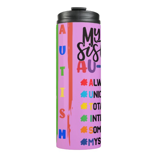 Garrafa Térmica Tributo a uma Irmã AU-SOME (Frente)