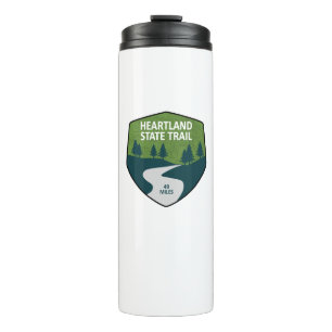 Garrafa Térmica Trilha do Estado da Heartland
