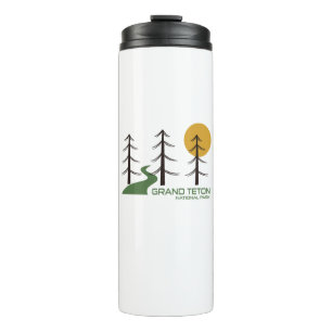 Garrafa Térmica Trilha do Parque Nacional Grand Teton