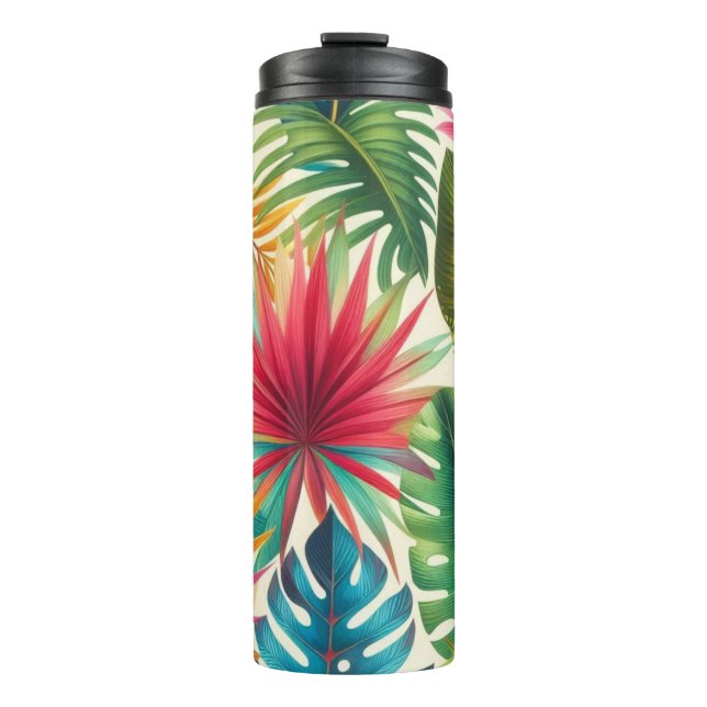 Garrafa Térmica Tropical deixa o padrão havaiano (Frente)